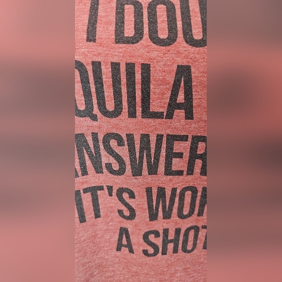 Torrid Womens Worth A Shot Slim Fit Crew Short Sleeve Tee Brick Red Size 0/L/12 - Picture 3 of 13